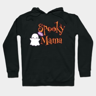 Spooky Mama Ghost Halloween Hoodie